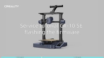 Service tutorial CR 10 SE flashing the firmware