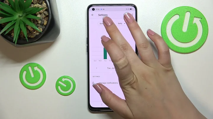 How to Check Total Screen Time on OPPO A94 5G - Check Total Time