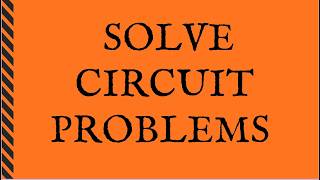 Circuit Analysis problems with solutions | How to Solve  Complex Capacitor circuit problems