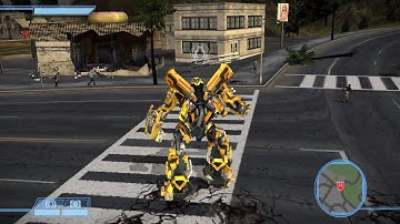 Transformers the Game - Walkthrough - "Suburbs  Guardian Angels"