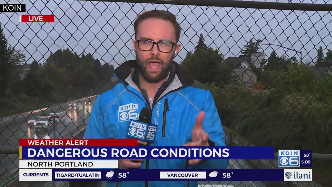 dangerous road conditions 11/4 - YouTube