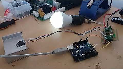 Dimmer com Arduino e TRIAC