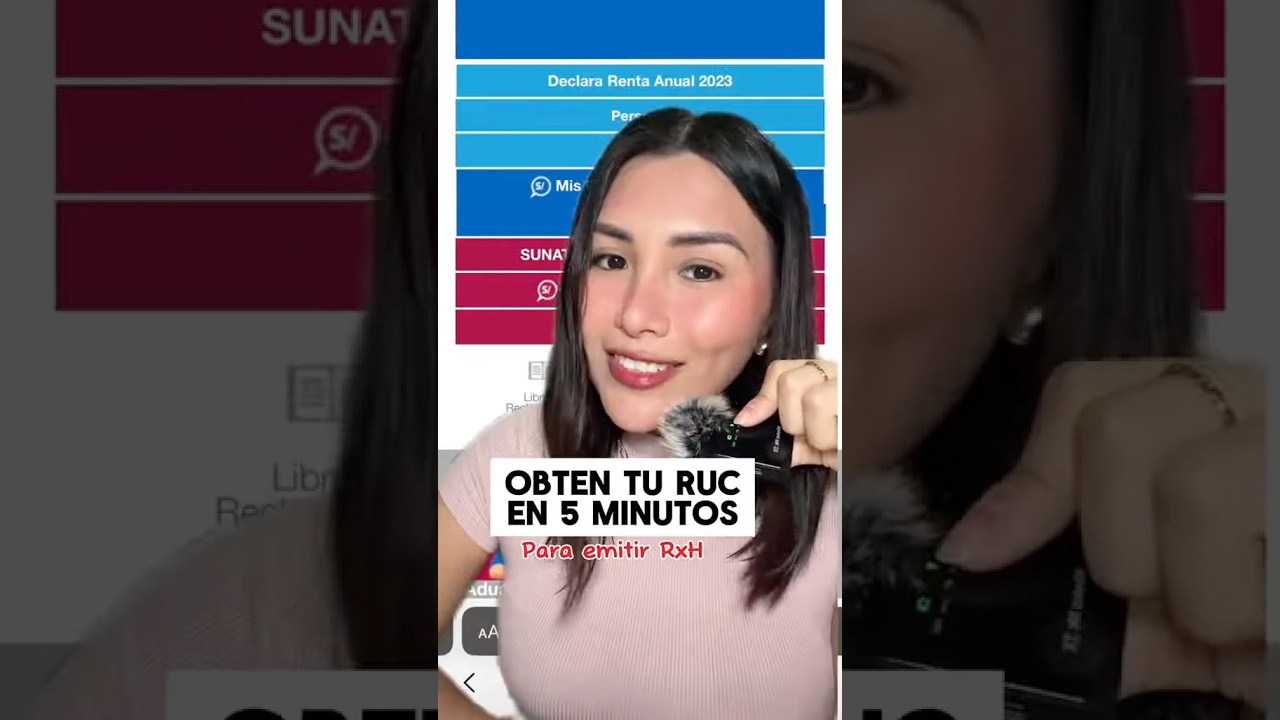 Obtén tu RUC en 5 minutos para emitir RxH