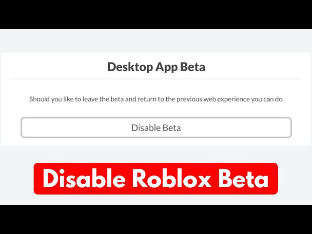 Archive) This doesn't work anymore - How to disable the Roblox Desktop app  (Windows Only) - Community Tutorials - Developer Forum