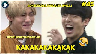 BTS MEMES BR #45 - TIPOS DE RISADA KKKKK | Universo K-POP