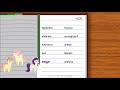 Pony Doki Poem Minigame!