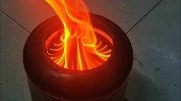 DIY solo stove smokeless fire pit! No electricity no gas