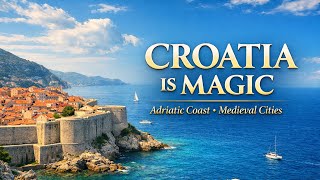 Explore Croatia in 9 Mins：The Blue Pearl of the Adriatic 🇭🇷 Medieval Cities, Islands & Nature | 4K