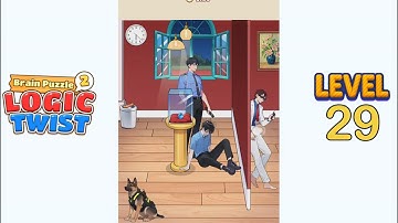 Brain puzzle 2 logic twist level 29 Walkthrough Solution