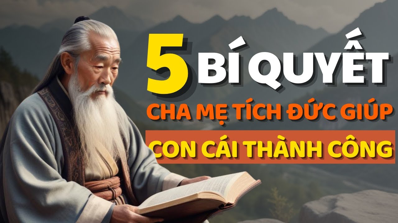 Cổ Nhân Dạy 5 Bí Quyết Cha Mẹ Tích Đức Giúp Con Cái Thành Công - Triết ...