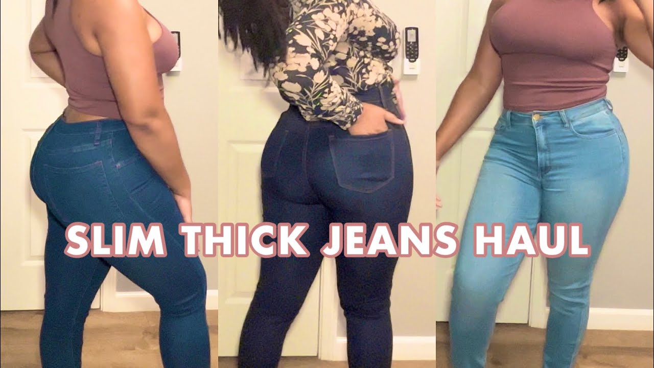 BEST & WORST FASHION NOVA JEANS FOR THE SLIM THICKYS? | SIZE 13 & SIZE ...
