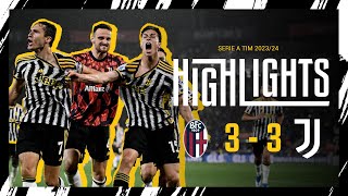 HIGHLIGHTS | BOLOGNA 3-3 JUVENTUS | Chiesa, Milik &amp; Yildiz complete the COMEBACK | Serie A