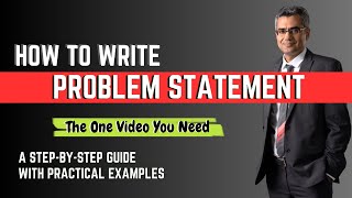 How to Write a Problem Statement for Your Research: A StepbyStep Guide