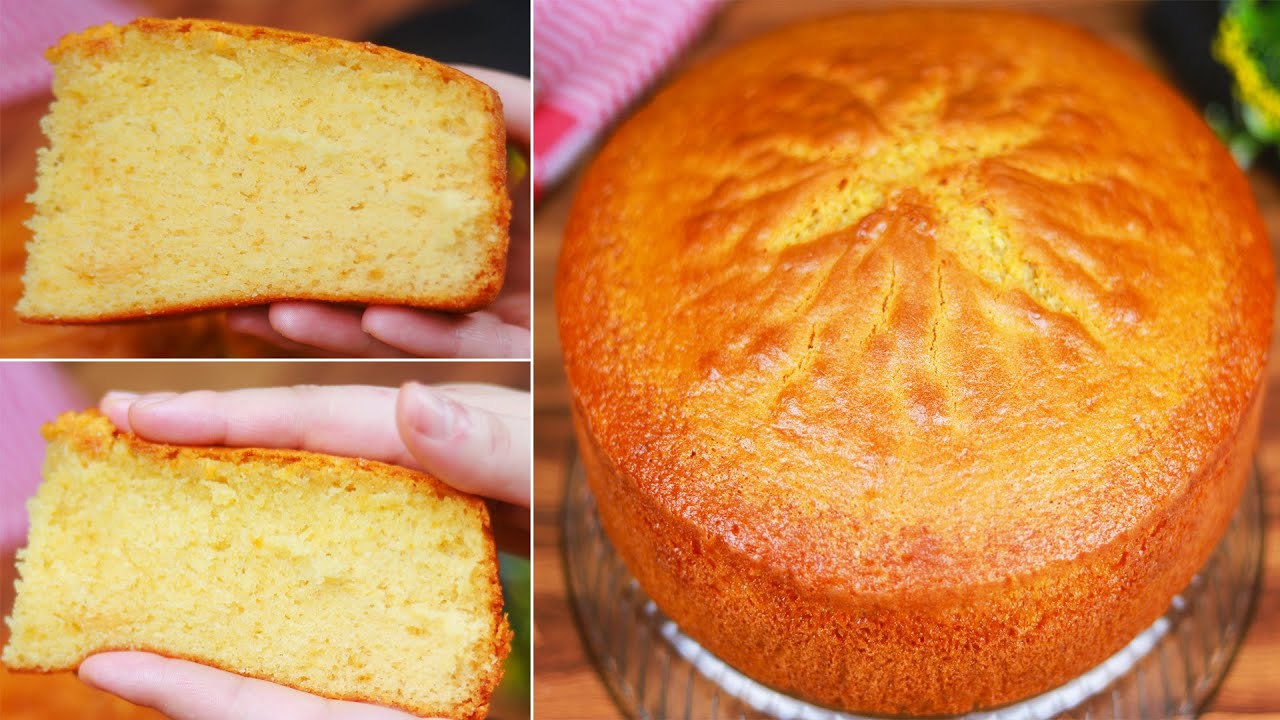 ازاي تعملي كيكة هشة ومنفوشة بمنتهى البساطة وبدون اي فزلكة