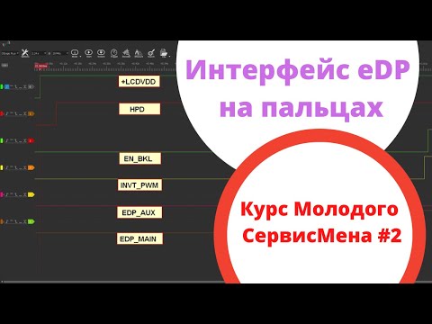 Видео: Интерфейс eDP на пальцах. Курс Молодого СервисМена #2