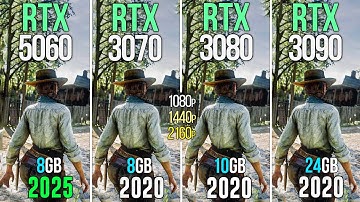 RTX 5060 vs RTX 3070 vs RTX 3080 vs RTX 3090 - Tested in 16 Games