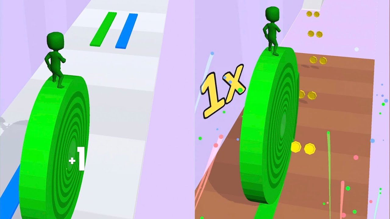 ✅ Layers Roll Gameplay part 1 |  ios android mobile games