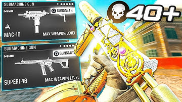 40 KILLS with EVERY MW3 SMG in Warzone + Best Class Setups