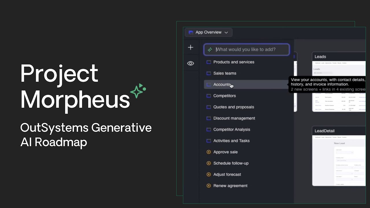 Project Morpheus OutSystems Generative AI Roadmap YouTube project-morpheus-outsystems-generative-ai-roadmap-youtube