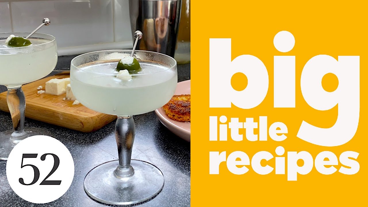 A Dirty Martini with a Secret Ingredient | Big Little Recipes | Food52