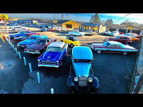Classic Muscle Car Lot Maple Motors Hotrod Inventory Walk Around 12/6/21 Update Sports Cars For Sale