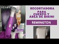 Rasuradora de vello - marca Remington para área de bikini