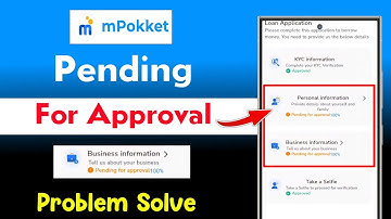 Mpokket Pending For Approval Problem Solve | mpokket profile approval pending problem 2025