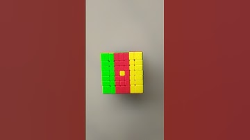 Flag of Cameroon 🇨🇲🇨🇲🇨🇲🇨🇲 on 7x7 Rubik