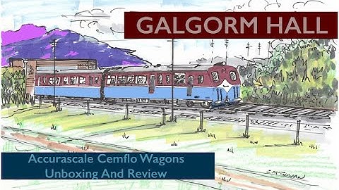 Building A OO Gauge Model Railway: Accurascale CEMFLO Wagons Unboxing And Review