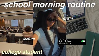 productive school morning routine📓