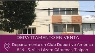 VENTA- (MCI241367) Departamento en Venta en Acoxpa