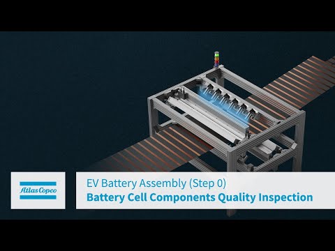 EV Battery Assembly (Step 0) Battery Cell Components Quality