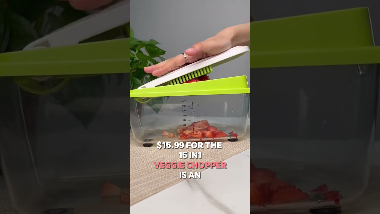 Must-Have Veggie Chopper for Easy Meal Prep! 
