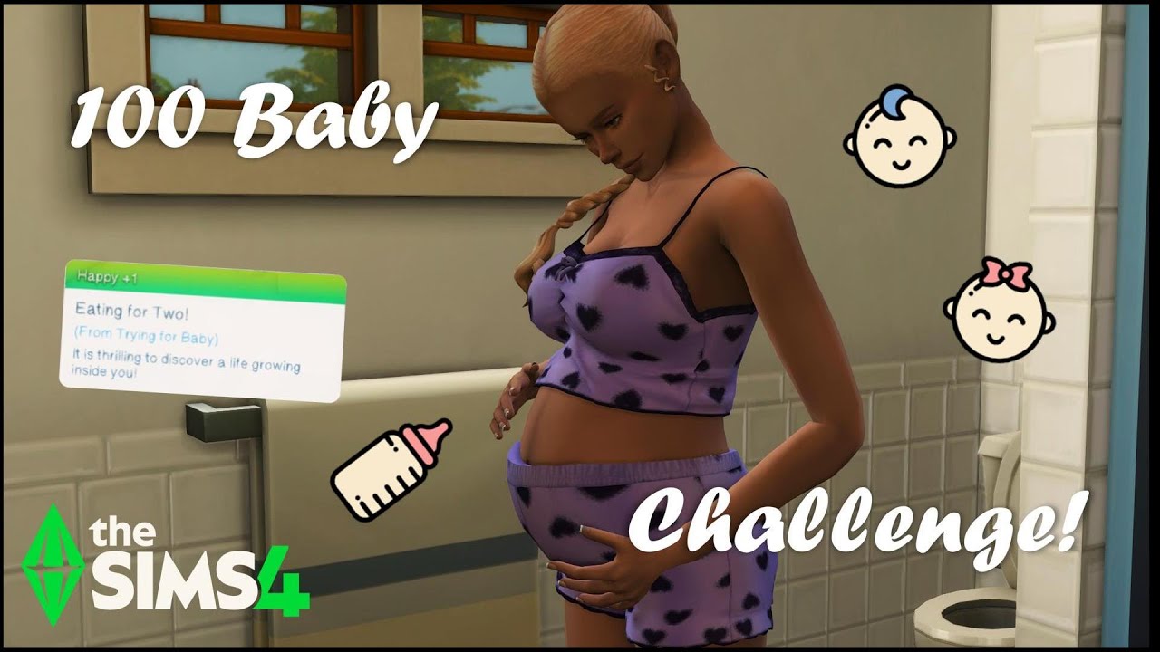 the babies are brewing 🤰The Sims 4 100 Baby Challenge 💚