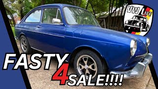 1968 Fast Back Goes up for SALE! that's vwlife