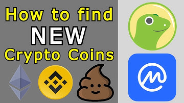 How To Find New Crypto Coins (CoinMarketCap, CoinGecko, PooCoin)