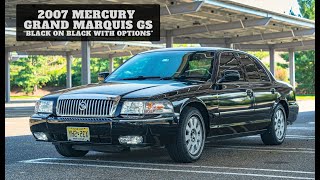 2007  Mercury Grand Marquis GS | Black on Black Loaded With Options |