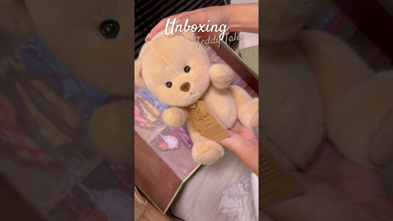 Teddy Tales Unboxing Milk Tea 30 cm. 2023