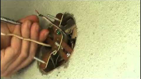 How to install an exterior light fixture...Part 2