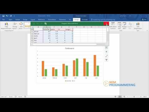 Microsoft Word Tutorial #21 | Sådan laver man diagrammer i Word