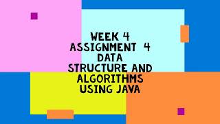 Data Structure And Algorithms Using Java || NPTEL Week 4 assignment answers