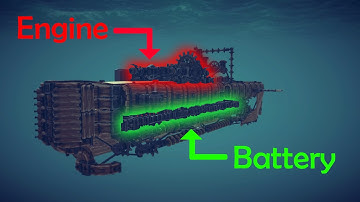 I built a REALISTIC SUBMARINE in besiege!