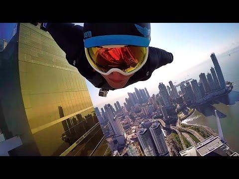 Urban Flight - Wingsuit Flying Downtown