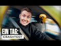 Wie schnell stirbt man beim Autounfall? - 1 Tag Crashtest image