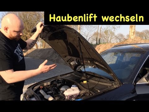 VW GOLF 8 Motorhaubenlifter / Gasfeder / Motorhaubendämpfer Nachrüstsatz  kompl.