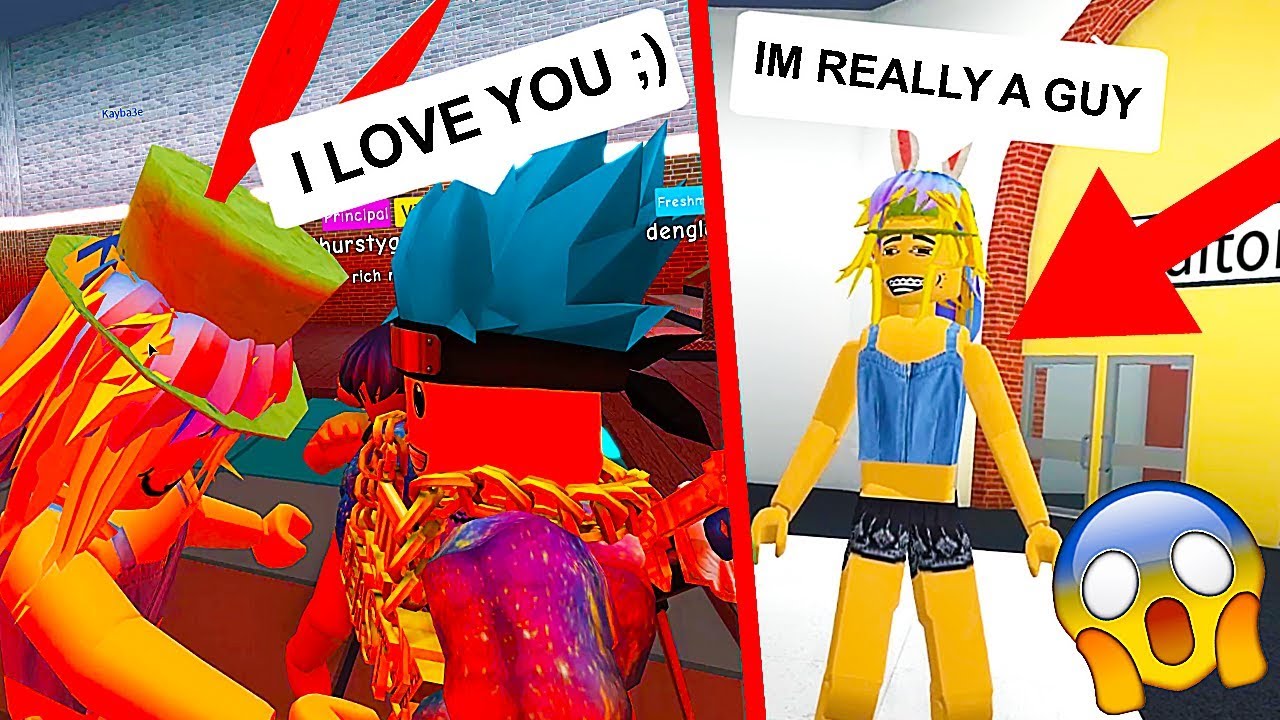 Girl To Boy Prank In Roblox Catching Online Daters In Roblox