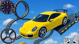 Mega Ramp Car Stunt Master Racing - GT Impossible Sport Car 3D - Android GamePlay screenshot 4