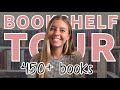 BOOKSHELF TOUR 2021 | 450+ Books