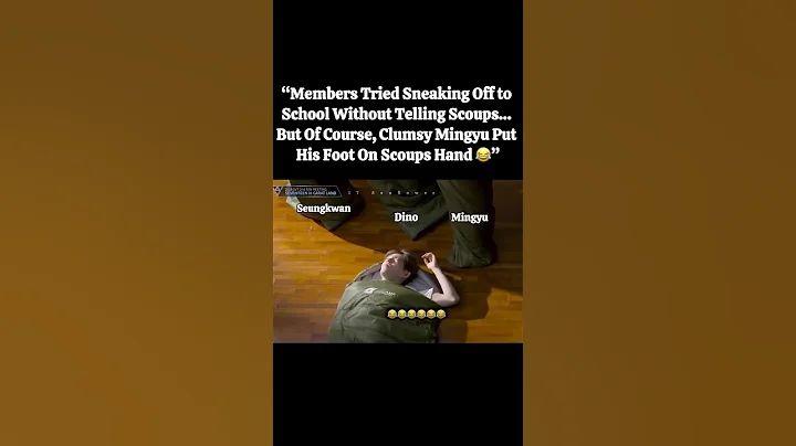 They Tried Sneaking Out But Mingyu #seventeen #goingseventeen #minwon #mingyu #seventeenedit #scoups