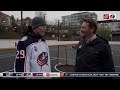 Patrik Laine visits his childhood rink in Tampere, Finland | NHL Global Series